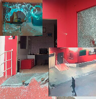 Sede do Rondoniaovivo sofre atentado em Porto Velho; vídeo mostra criminoso atirando