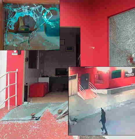 Sede do Rondoniaovivo sofre atentado em Porto Velho; vídeo mostra criminoso atirando