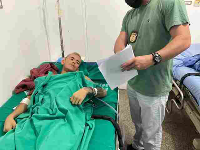 Baleado, criminoso que atirou em vigilante recebe alta e vai para a cadeia