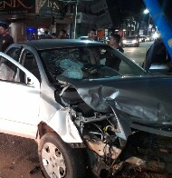 Policial civil que causou grave acidente estava bêbado e foi preso