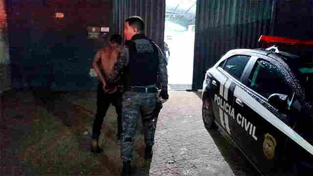 Foragido é preso após atacar a PM com socos e chutes