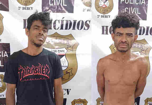Acusados de assassinato por causa de droga, são presos pela 2ª Delegacia de Homicídios na capital