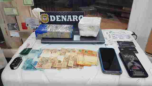 Operação Hórus: Denarc prende casal de São Paulo flagrado com droga em Nova Mamoré