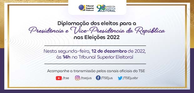 Diplomação de Lula e Alckmin é na segunda-feira