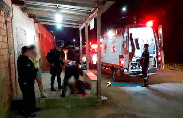 Bebedeira em família termina com homem atacado a facadas pelo cunhado