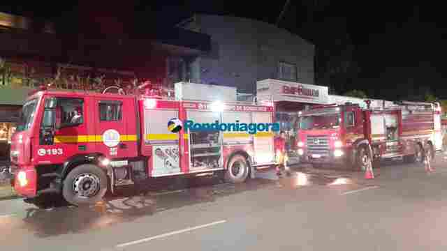 Bombeiros controlam incêndio no restaurante Delícias do Madeira, na capital