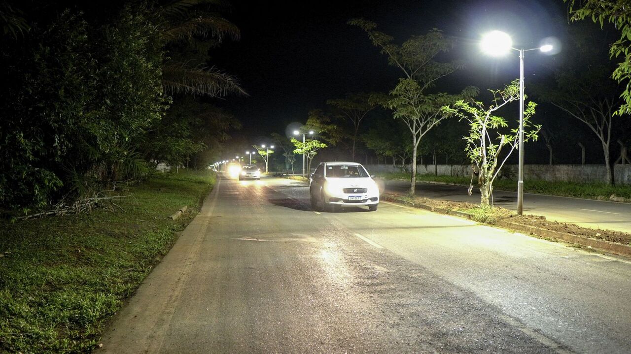 Prefeitura conclui iluminação da avenida Lauro Sodré até o aeroporto