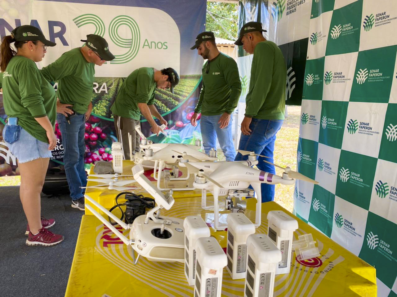 Curso de operação de drones agrícolas no Senar já beneficiou 1600 produtores