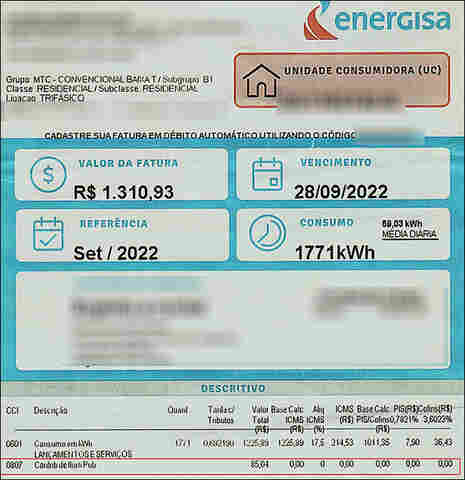 Prefeitura divulga novos valores da contribuição de iluminação pública; aumento foi de 30% em 7 anos