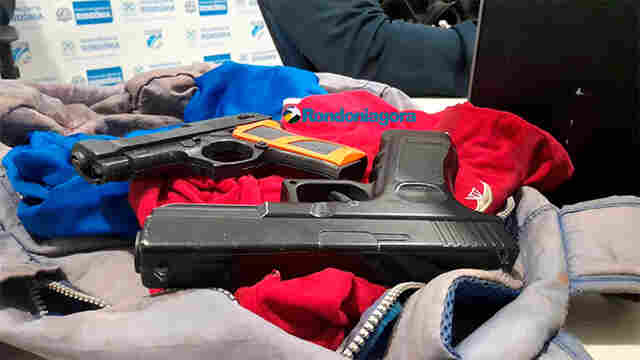 Ladrões que roubaram as Lojas Americanas são presos com armas de brinquedo na zona leste