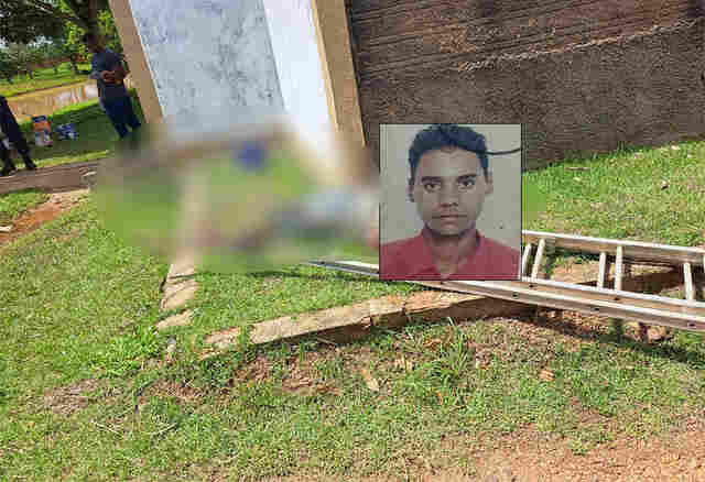 Trabalhador morre após levar descarga elétrica durante pintura em chácara