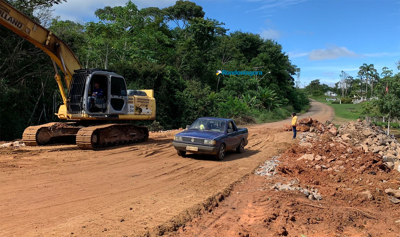 Vídeo: liberado tráfego de veículos na estrada do Santo Antônio