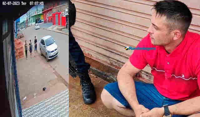 Vídeo: Ladrão do Voyage filmado roubando bolsas de mulheres é preso na zona leste da capital