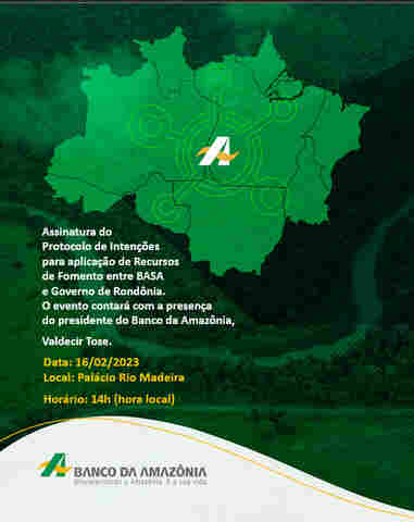 Parceria entre Banco da Amazônia e Governo do estado reforça compromisso com Rondônia