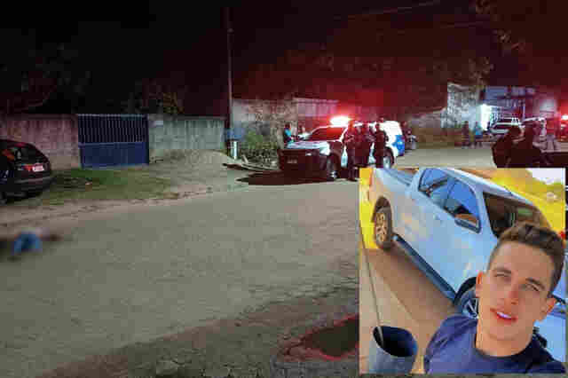 Jovem é assassinado em frente de oficina do pai