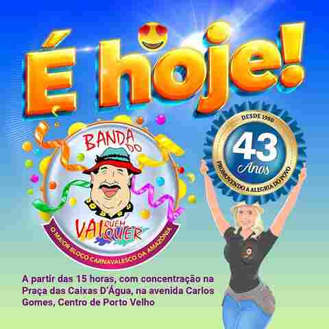 Relembre todas as marchinhas da Banda do Vai Quem Quer