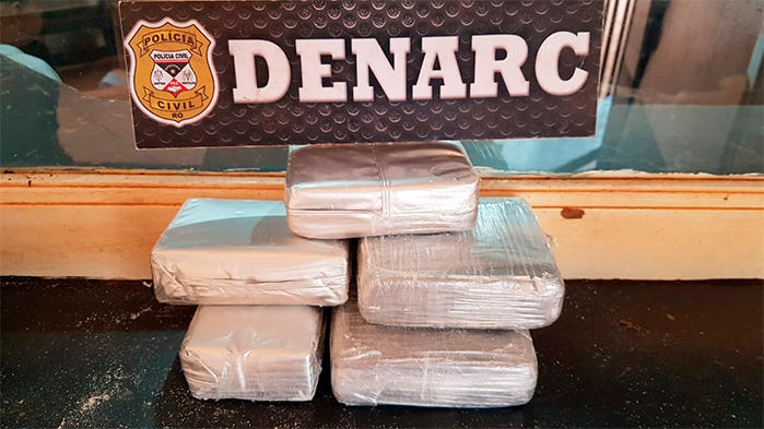 Denarc apreende 3 quilos de cocaína durante operação Hórus