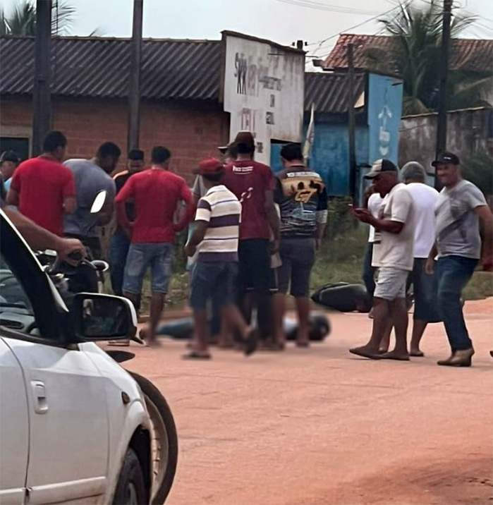 Dupla mata jovem e homem a tiros em Cujubim