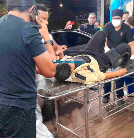 Vigilante fica gravemente ferido durante roubo dentro de escola em Porto Velho