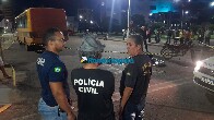 Motociclista morre atropelado por ônibus escolar em Porto Velho