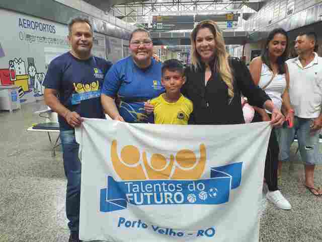 Revelação da Copa Zico em Porto Velho, atleta Albert embarca para o Rio, para testes no Flamengo