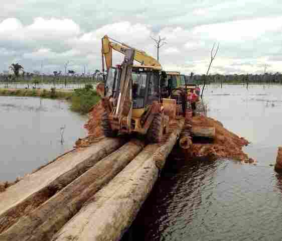 Prefeitura segue com trabalho de recuperação e melhorias nas vicinais de Porto Velho