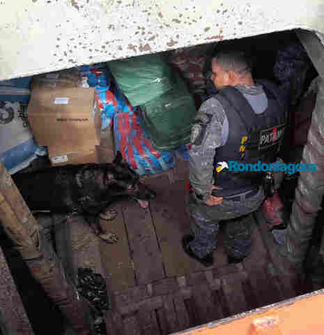 Batalhão de Choque apreende 15 quilos de droga em embarcação vinda de Manaus