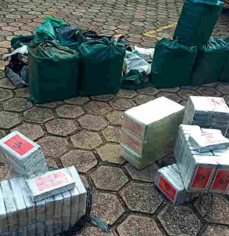 Ação conjunta da PF e PM do Mato Grosso e de Rondônia apreende mais de 380 quilos de cocaína