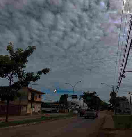 Frente fria de fraca intensidade chega a Rondônia com possibilidade de temporais nesta quinta-feira, diz Sipam