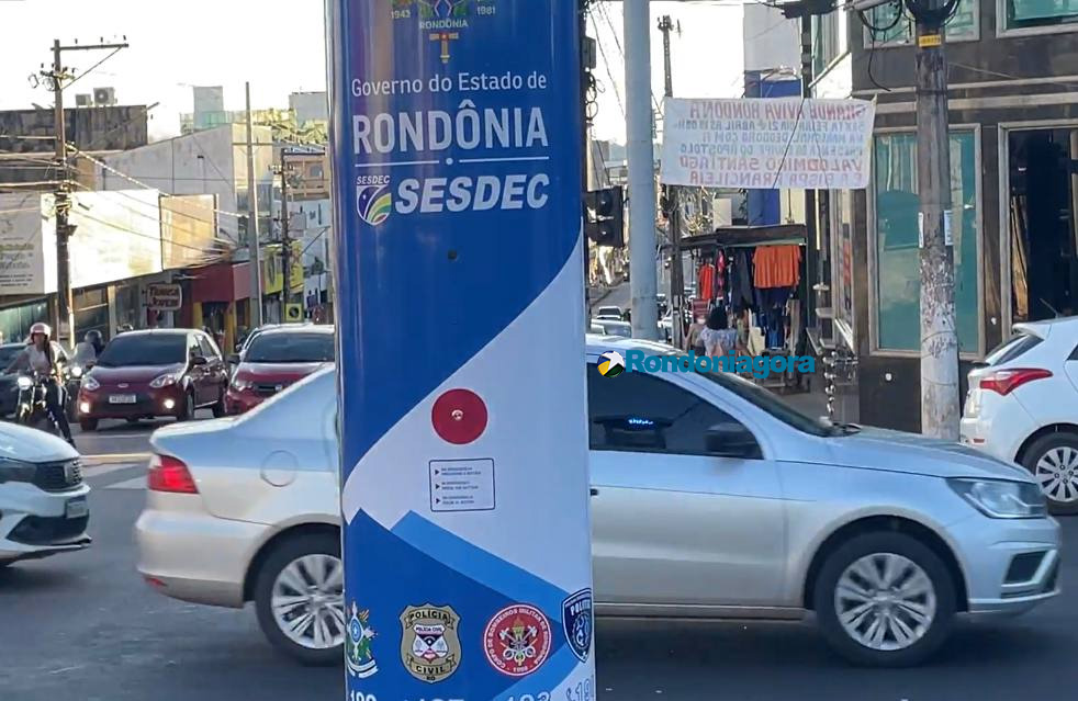 Após um mês de testes, totens de videomonitoramento começam a funcionar e já atendem ocorrências