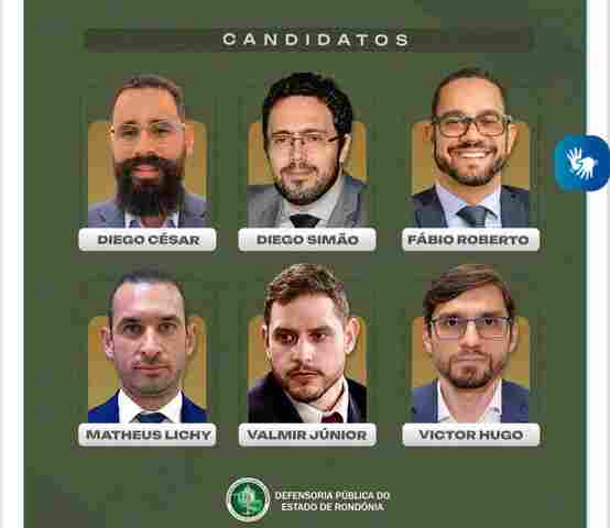 Eleição na Defensoria Pública resulta em empate na 1ª colocação