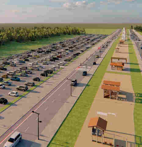 Estacionamento para mais de dois mil veículos no Espaço Alternativo deve ser entregue em outubro 