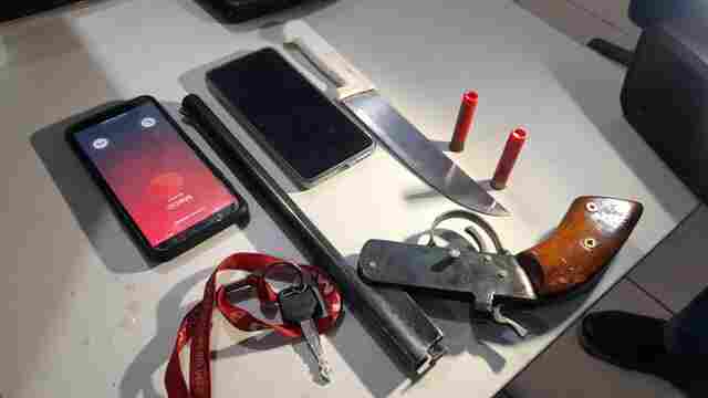 Dupla é flagrada com arma após arrastão na zona leste da capital