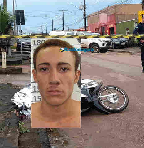 Bandidos interceptam e matam motociclista no meio da rua, na zona sul da capital