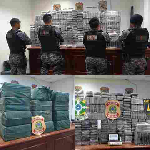 Ação conjunta da PF, Gefron-MT e PM de Rondônia apreende 400 kg de cocaína em Cacoal