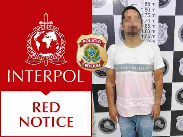 Polícia Federal prende em Porto Velho, peruano procurado pela Interpol