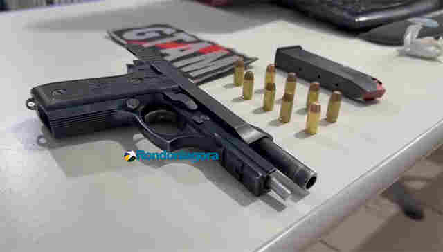 PM persegue suspeito e encontra pistola do acervo da Sejus, no Porto Madero 4