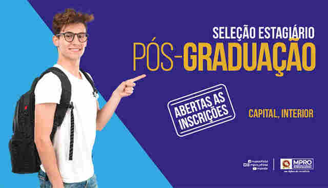 Processo seletivo para estágio administrativo MP-Residente é aberto com bolsa de R$ 2.500