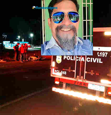 Motociclista morre após colisão contra poste, na BR-364, em Porto Velho
