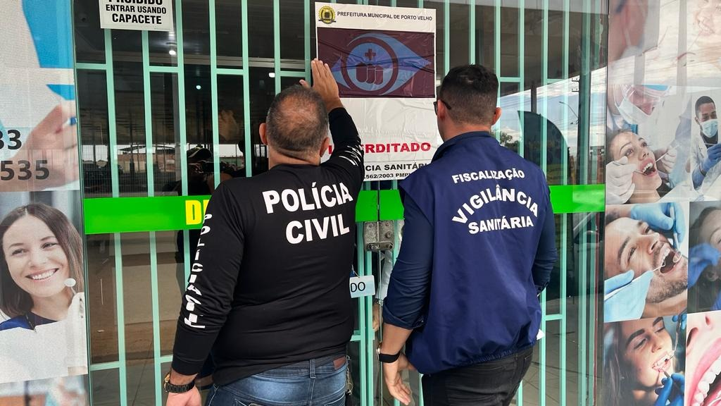 Polícia, Vigilância e Procon fecham laboratório de prótese dentaria na capital