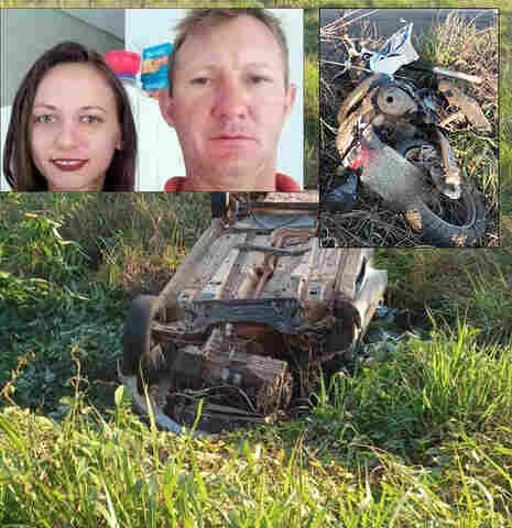 Buracos na pistam podem ter causado grave acidente na BR-364; casal morreu em colisão frontal