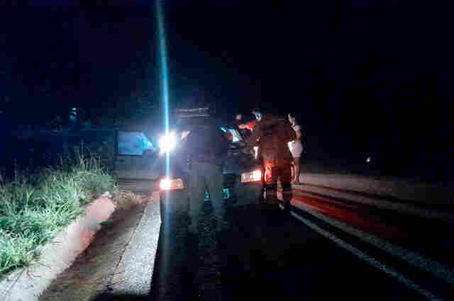 Homem tem a perna dilacerada em acidente na BR-319