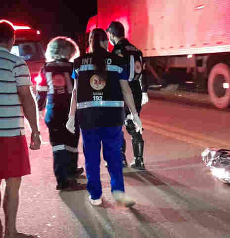 Idoso morre atropelado por Gol na BR-364, em Porto Velho