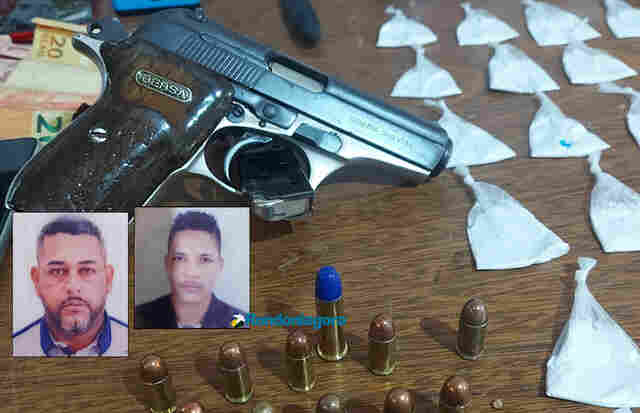 Operação prende suspeitos de envolvimento em assassinato; dupla estava com drogas