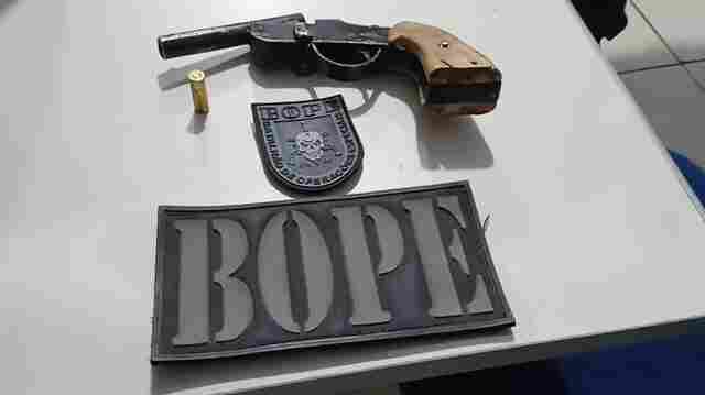 Criminoso é baleado após atirar contra guarniçào do Bope, no Porto Madero