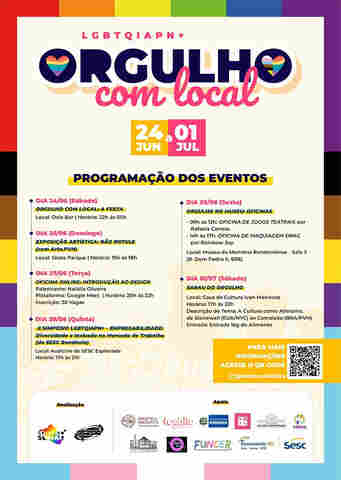 Mês do Orgulho LGBTQIAPN+: programação em Porto Velho tem rodas de oficinas, cultura e festa