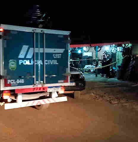 Vítimas de ataque em borracharia foram mortas com tiros de pistola .40