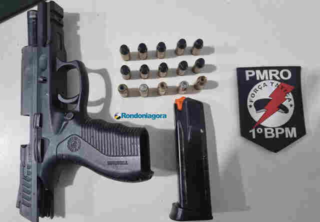 Diretor da Escola Sindsaúde é preso em Porto Velho com arma furtada de oficial da PM que morreu em acidente