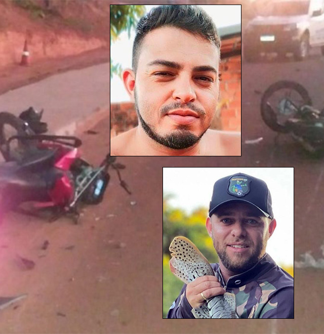 Colisão entre motos deixa dois mortos em Espigão do Oeste