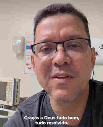 Vídeo: governador Marcos Rocha recebe alta, após dois dias internado